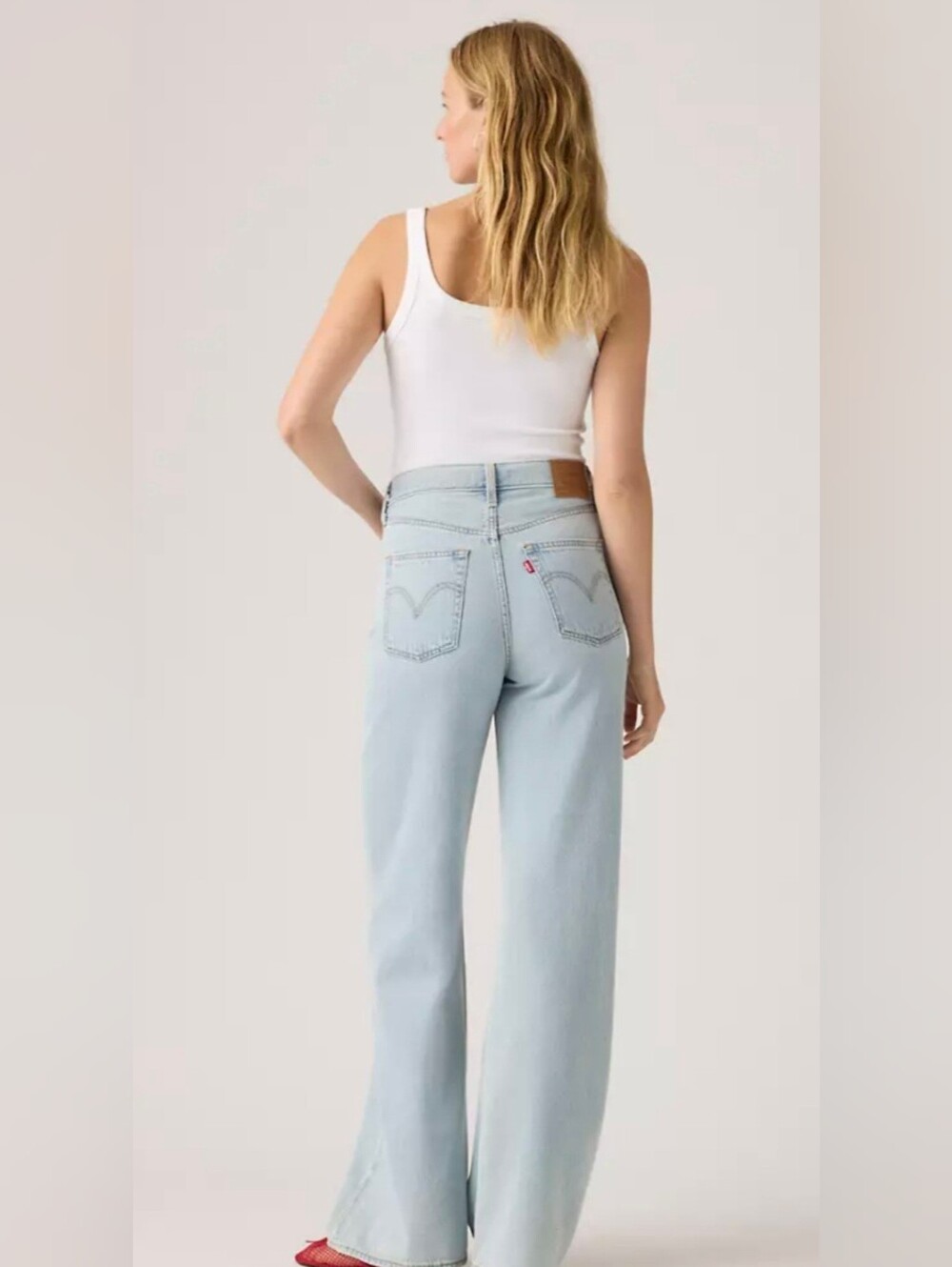Levi's Ribcage Wide Leg Jeans - Picture 4 of 5